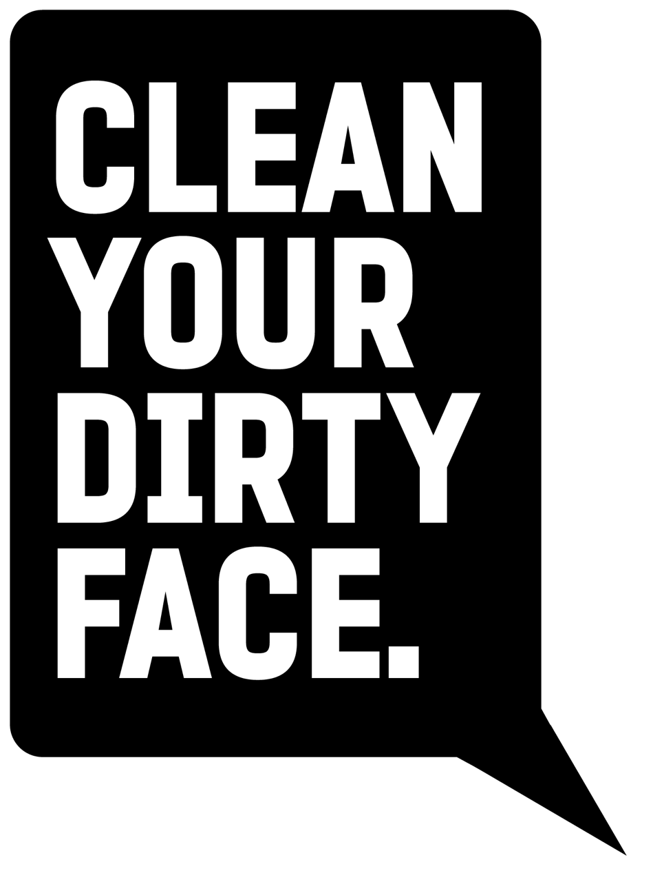 Clean Your Dirty Face Logo Clean Your Dirty Face logo