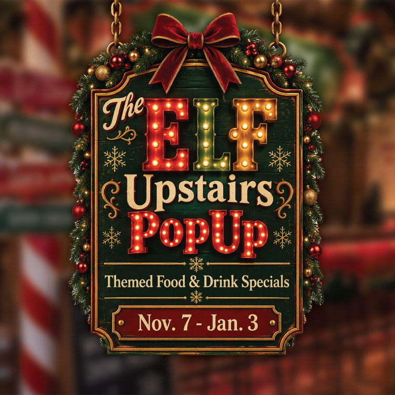 HOBNOB The Elf Upstairs Pop Up